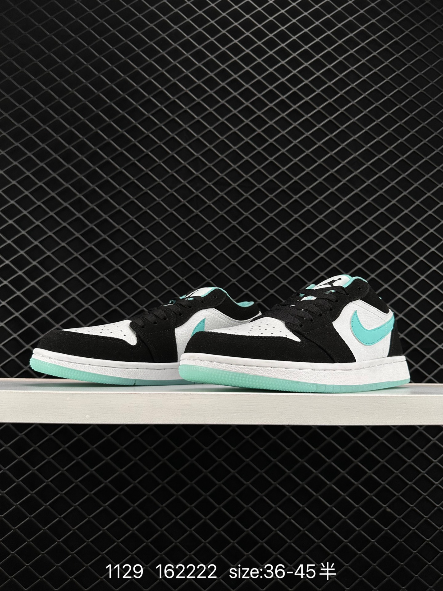 Nike Air Jordan 1 Low”White/Obsidian/Indian“